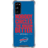 NFL Buffalo Bills Team Motto Galaxy S20 FE Clear Case